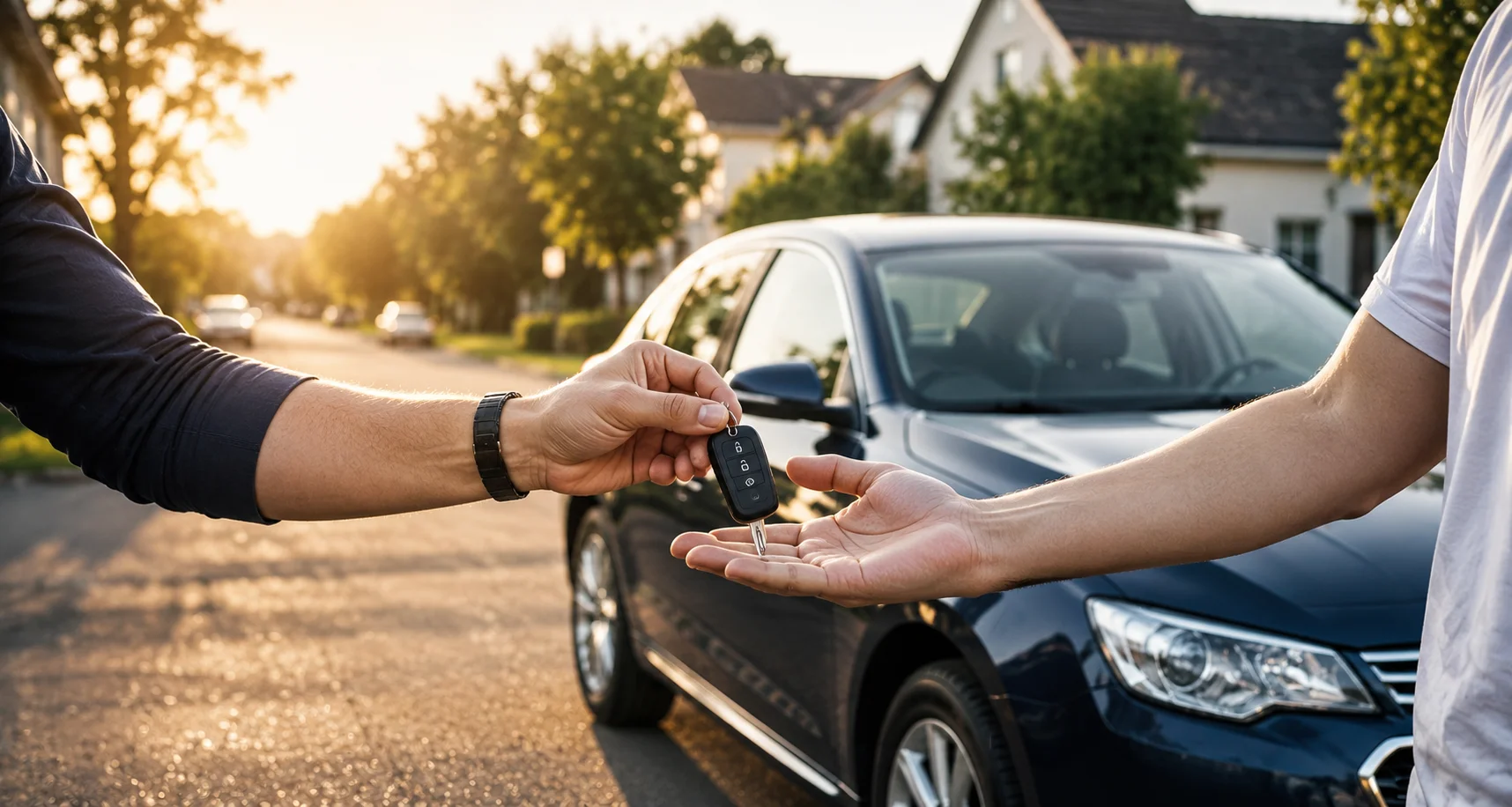 Autoankauf Horb am Neckar – Fahrzeugübergabe